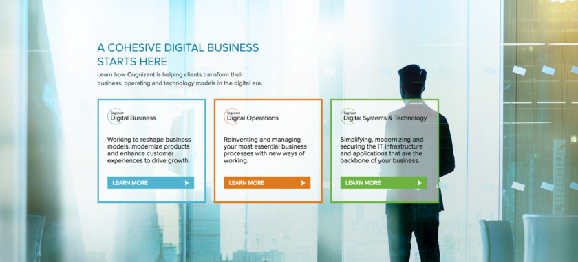 Cognizant’s Stepping Up its Shift to Digital Services, Solutions