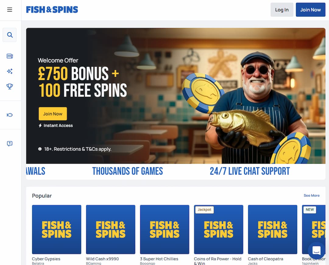 Fish and Spins Casino Review