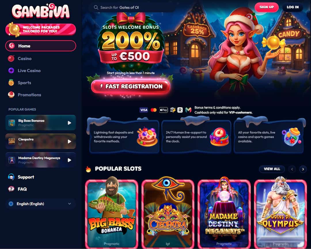 Gambiva Casino Review 